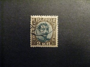 Iceland #127 used  a23.3 8759