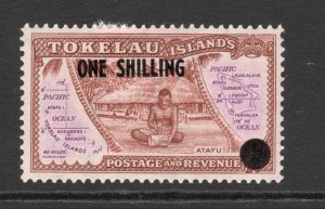 Tokelau Island  5 OG  hinged  singles