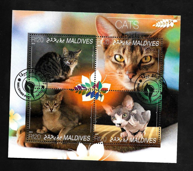 Maldives Islands 2014 - CTO - Souvenir Sheet - Scott #3240