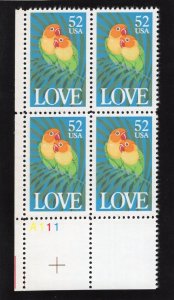 2537 LOVE, MNH LL-PB/4 (#A111)