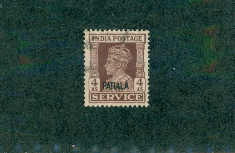 INDIA PATIALA STATE 072 USED CV $3.75 BIN $2.00