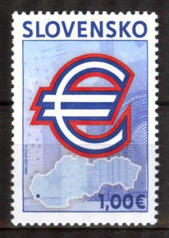 Slovakia 2009 Introduction Euro Banknotes MNH