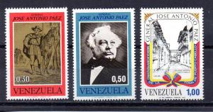 Venezuela 1033-1035 MNH