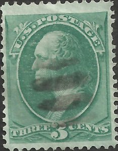 # 147 Green Used Unknown Dots In Oval George Washington