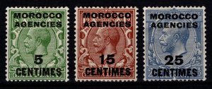 Morocco Agencies 1925-34 George V Optd. Spanish cur., Part Set [Unused]