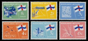 Netherlands Antilles Scott 295-300 Mint never hinged.