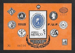 SD)1968 MEXICO  INTERNATIONAL PHILATELIC EXHIBITION EFIMEX 68´, 5P SCT C345