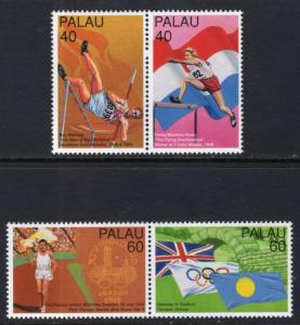 Palau 397-400a Olympics MNH VF