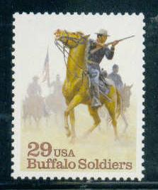 2818 29c Buffalo Soldiers Fine MNH