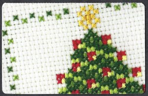 Canada #2691a $1.85 Cross-Stitched Christmas Tree (2013). Booklet of 6. MNH