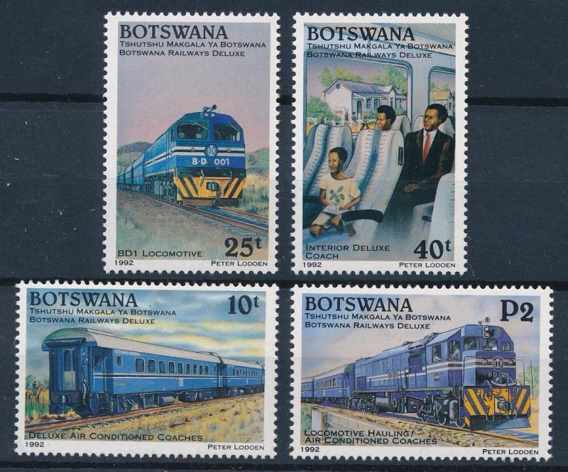 [62189] Botswana 1992 Railway Train Eisenbahn Chemin de Fer  MNH