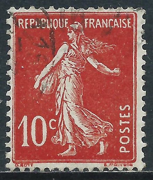 France, Sc #162, 10c Used