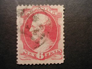 US #148 6 cent Lincoln