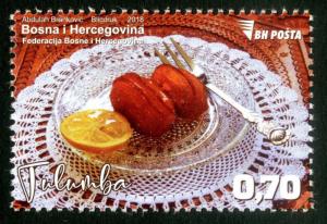 BOSNIA&HERZEGOVINA 2018 -  Gastronomy Desserts, MNH