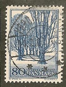 Denmark       Scott 427    Trees, Flora    Used