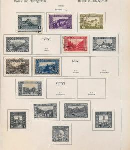 Bosnia Herzegovina Early M&U Collection (Appx 70 Items) Ref DD644