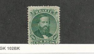 Brazil, Postage Stamp, #58 Mint No Gum, 1866