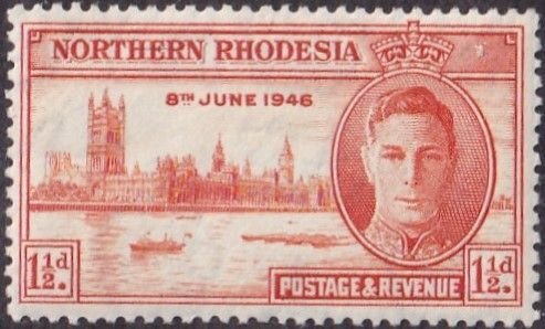 Northern Rhodesia #46 Mint