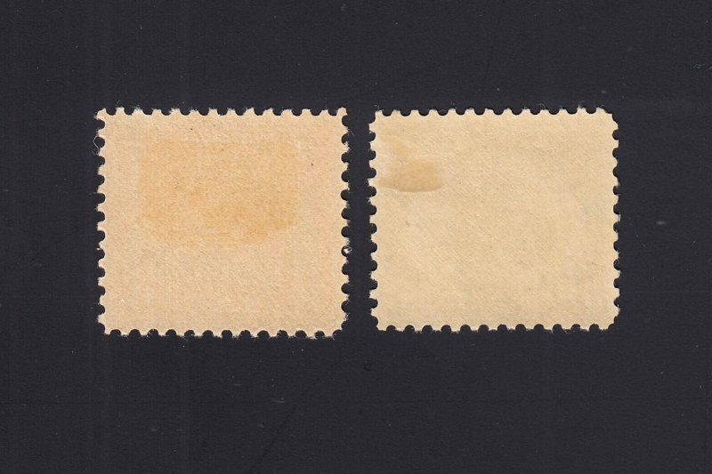 AIR MAIL: Scott #C1 & C2 6c & 16c Jenny Air Mail Stamps, Mint OG Hinged