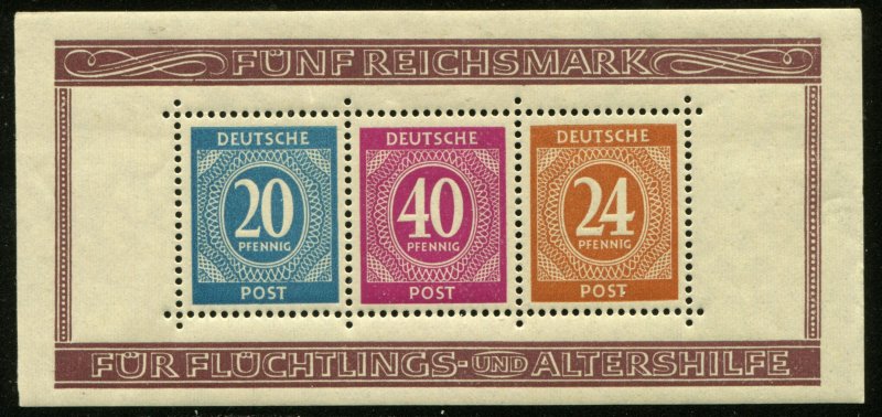 GERMANY Allied Occ.  Mi.# 12A    MNH