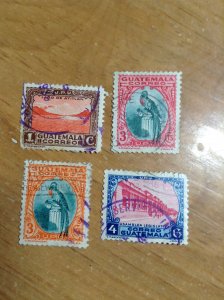 Guatemala  # 273-276  Used