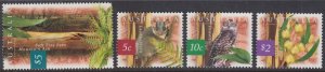 AUSTRALIA Sc# 1524-5,33-4 MNH SHORT SET FLORA and FAUNA