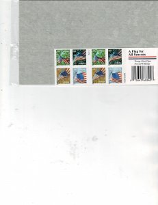 Flag for All Seasons Forever US Postage Booklet #4782-85h S22222 VF MNH