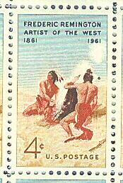 1961 sheet, Frederic Remington, Sc# 1187