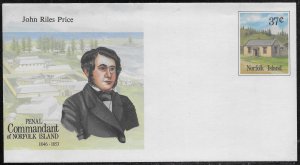 Norfolk Island 1988 Commandants Envelope Set
