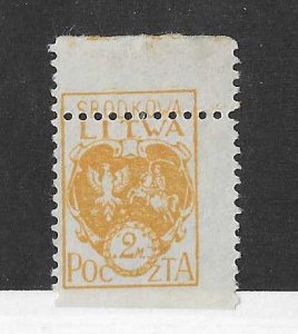 Central Lithuania Sc #6  2M perf variety LH VF