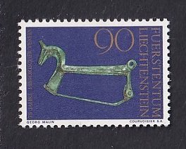 Liechtenstein  #589  MNH  1976  Roman fibula historical society