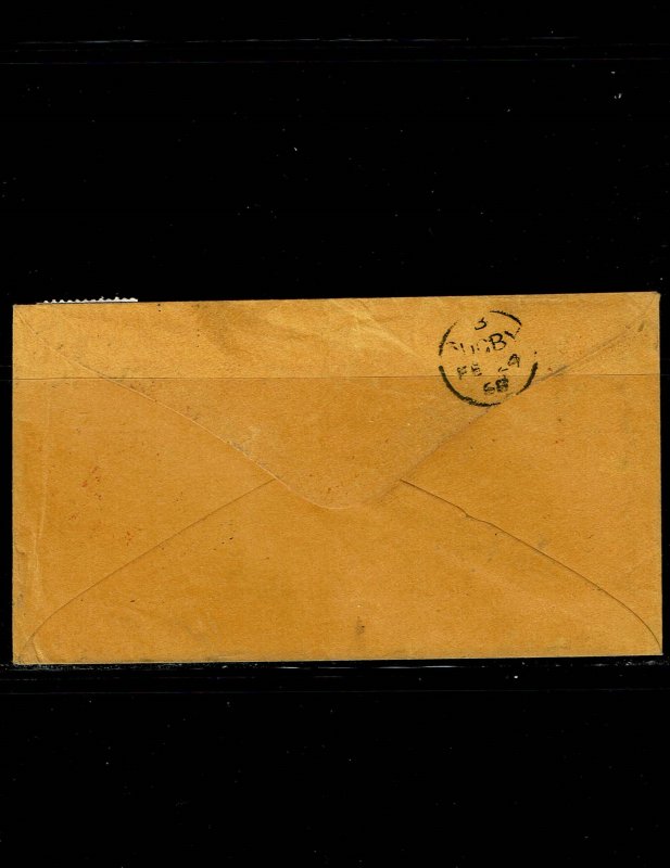 Scott #69 VF/Fine used on cover.