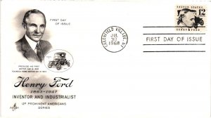 #1286a Henry Ford - Artcraft Cachet  