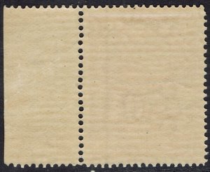 TASMANIA 1902 MOUNT WELLINGTON 1D TYPOGRAPHED WMK V/CROWN SIDEWAYS PERF 12½