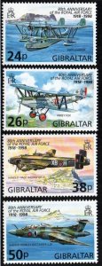 Gibraltar # 755 - 758 MNH