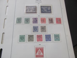 GERMANY SBZ 1948-49 MNH/USED COLLECTION ON PAGES 1525 EUROS FANTASTIC START(196)