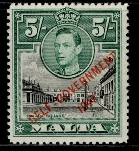 MALTA GVI SG247, 5s black & green, LH MINT. Cat £30.