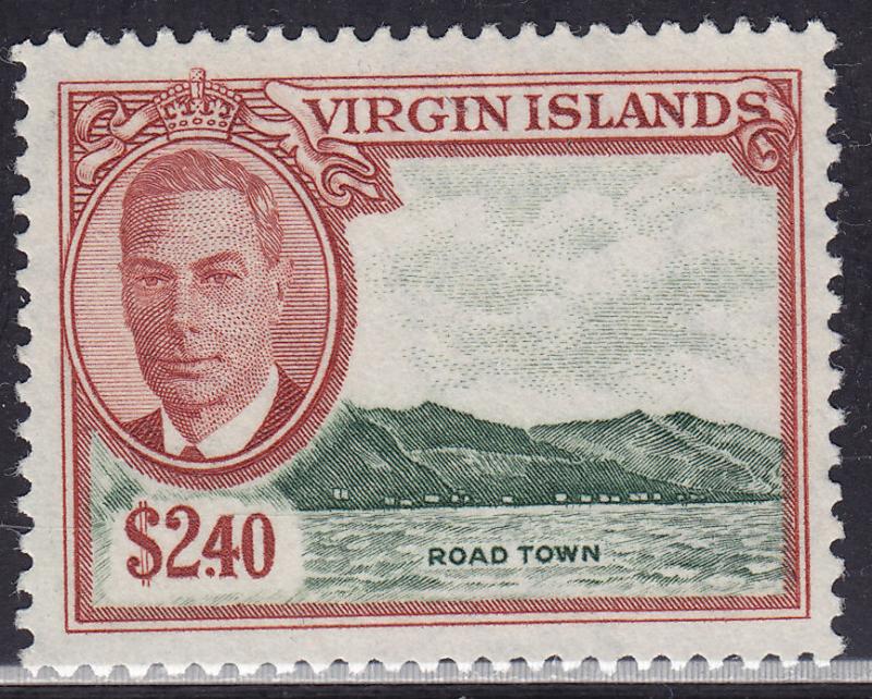 British Virgin Islands 112  Road Town 1952