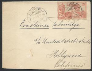 NETHERLANDS INDIES 1928 cover to USA ex BANDOENG...........................52809