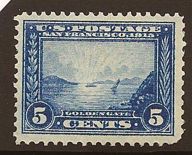 399 MNH,  5c. Panama-Pacific,  scv: $160