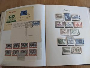 Austria Postwar Collection Graz Renner Sheets Birds Kids MNH + Many Used G105674