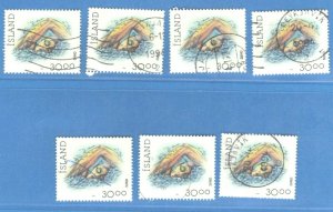 ICELAND  SC# 711A **USED**1990-94  30k    SEE SCAN