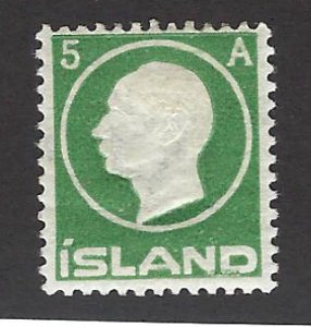 Iceland SC#92 Mint Fine SCV$30.00...Fill a Key Spot(s)!