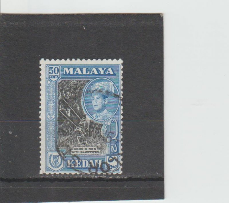 Kedah  Scott#  102  Used  (1960 Sultan Abdul Halim)