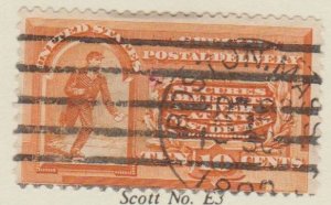 U.S. Scott #E3 Special Delivery Stamp - Used Single