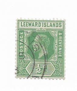 Leeward Islands #62a Used - Stamp - CAT VALUE $55.00