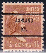 Precancel - Ashland, KY PSS 805-71 - Better Bureau Issue