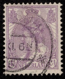 Netherlands Scott 64 Used.