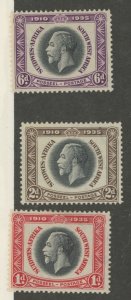 South Africa #121-122/124 Used Single