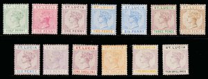 ST. LUCIA 27-39  Mint (ID # 108617)